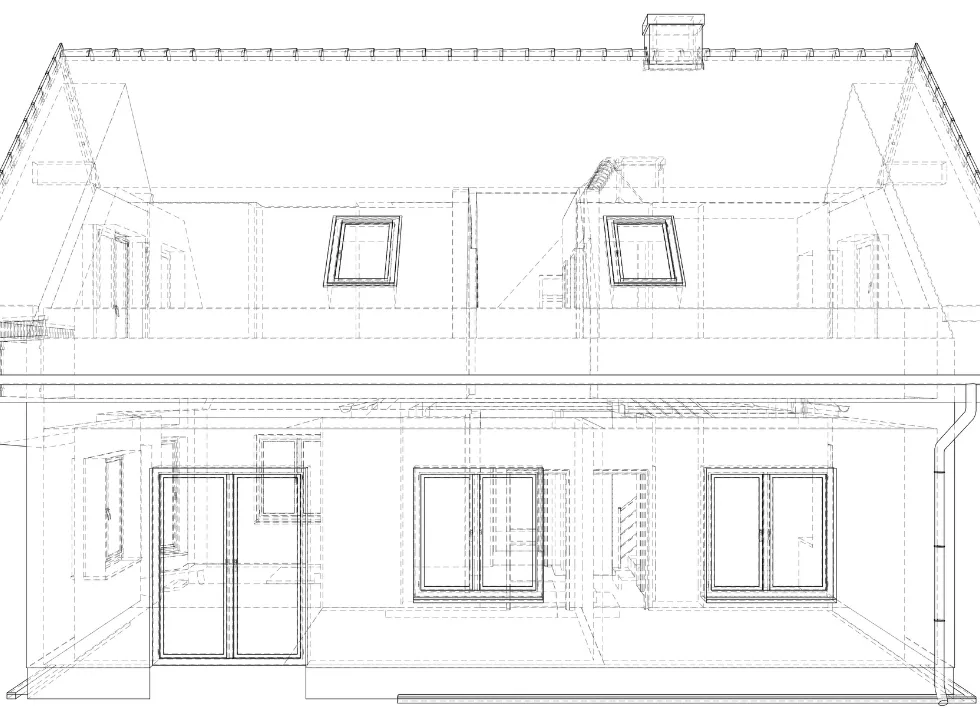 ADU design and permit planning process in Los Angeles with architectural drawings and construction documents